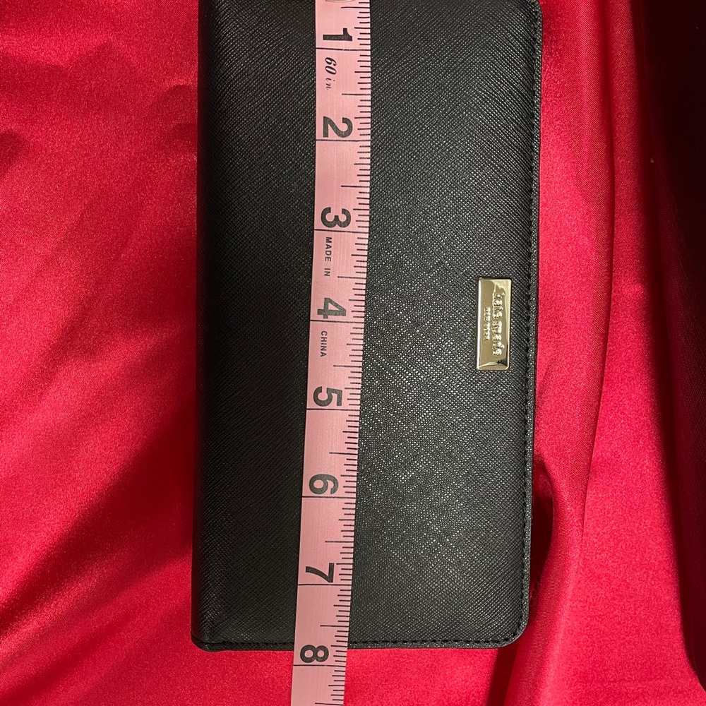 Kate Spade NWT large black purse with  wallet - Picture 7 of 11